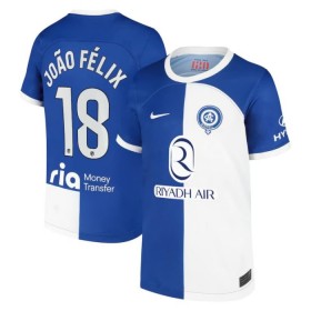 Atlético Madrid Joao Felix 18 Venkovní 2023-24 - Fotbalové Dresy (S/S)